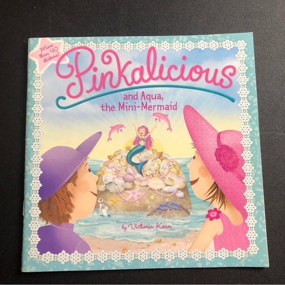 Pinkalicious and Aqua, the Mini-Mermaid by Victoria Kann - Picture 1 of 3